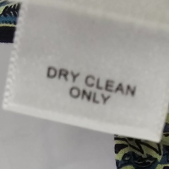 Saks Fifth Avenue Black Green Tank Y2K Pleated Paisley Boho Retro 8 - Picture 9 of 10